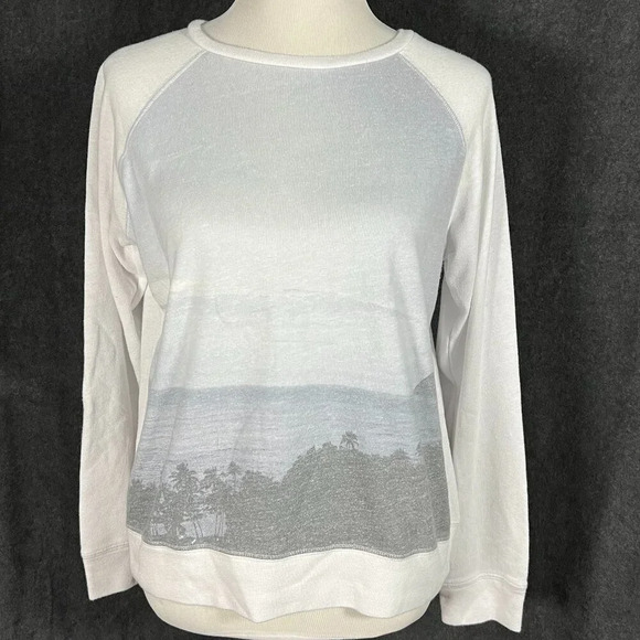 SUNDRY 2 Sea Side Serenity Ocean Front Pullover West Coast Vibes - Picture 1 of 4